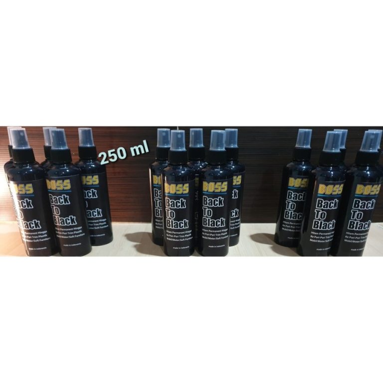 Back to Black 250 ml - Carwash Studio Garage