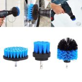 Mata Bor Kepala Sikat Pembersih Elektrik Head Brush Clean – 3 Pcs Biru - Carwash Studio Garage