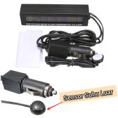 Indikator Digital 3 in 1 Thermometer, Voltase Aki dan Tanggal - Carwash Studio Garage