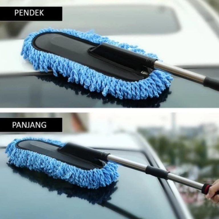 Car Cleaning Brush Microfiber Telescopic Kemoceng Pembersih Mobil - Carwash Studio Garage