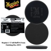 Meguiars DFF5 Soft Buff DA Foam FINISHING Disc 5″ , Pad Poles 5 inch - Carwash Studio Garage