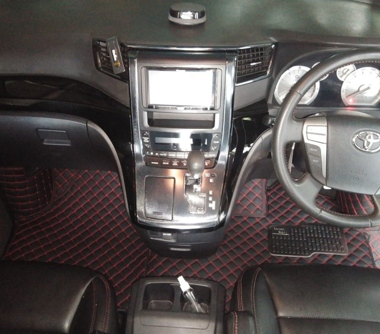 Karpet Mobil Toyota Alphard 2008-2014 dan 2015-2019 Full Bagasi - Carwash Studio Garage