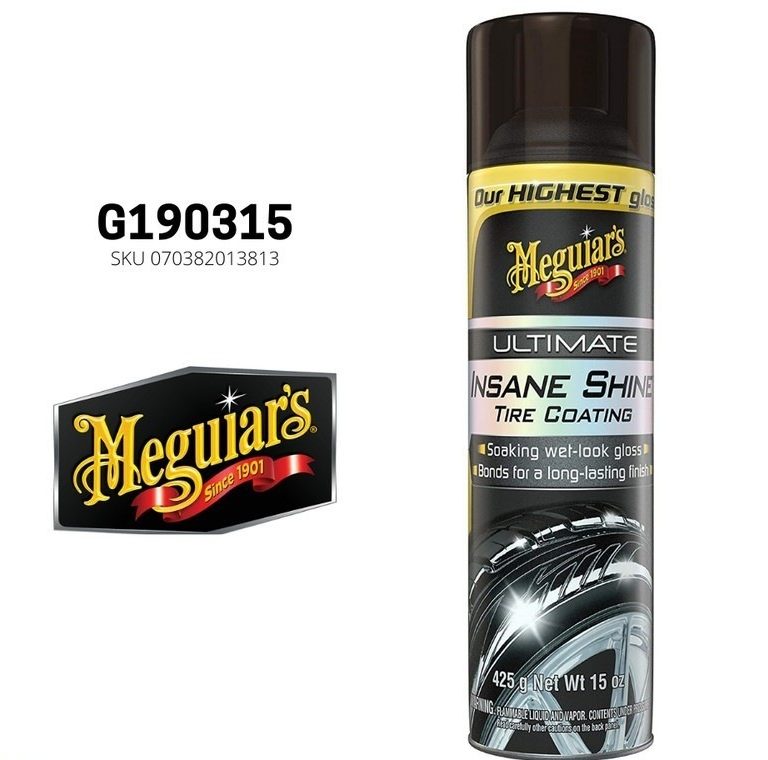 Meguiars – Meguiar’s Ultimate Insane Shine Tire Coating ORIGINAL - Carwash Studio Garage