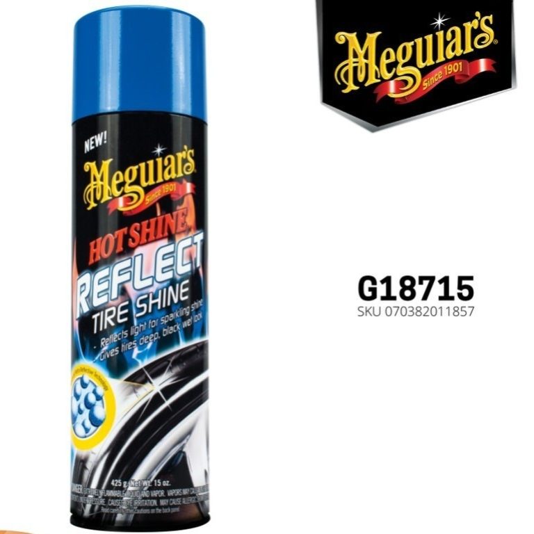 Meguiars Hotshine REFLECT Tire Shine 425gr, Hot Shine, Pengkilap Ban - Carwash Studio Garage