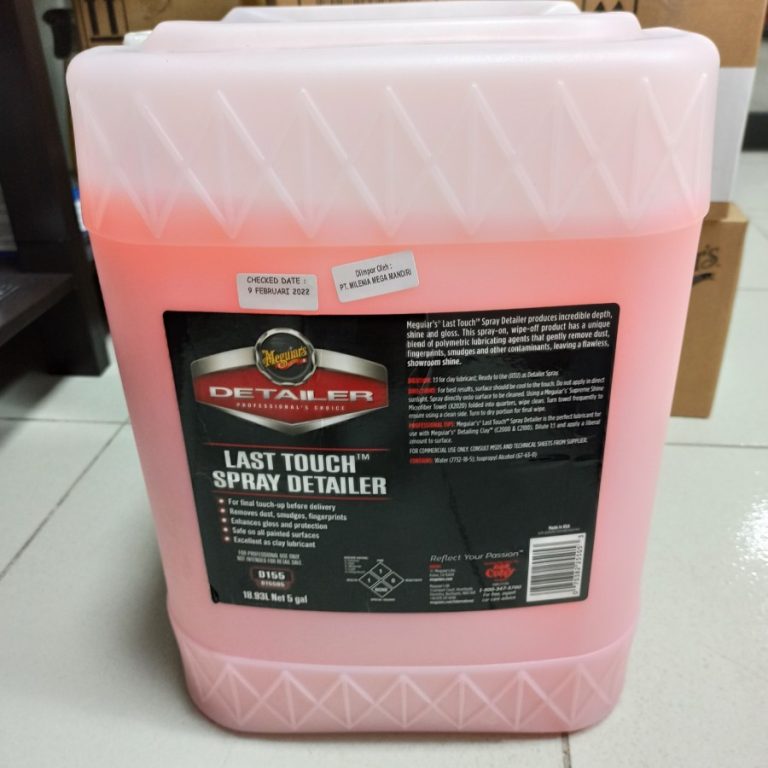 Meguiars – Meguiar’s Last Touch Spray Detailer D15505 Galon 18,93Liter - Carwash Studio Garage