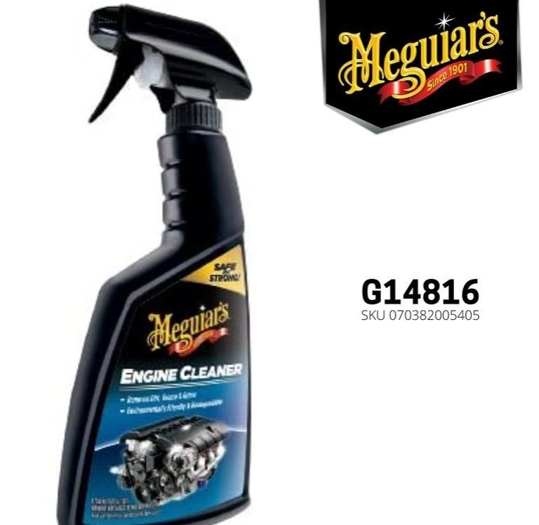 Meguiars – Meguiar’s Engine Cleaner 473ml, Pembersih Ruang Mesin - Carwash Studio Garage