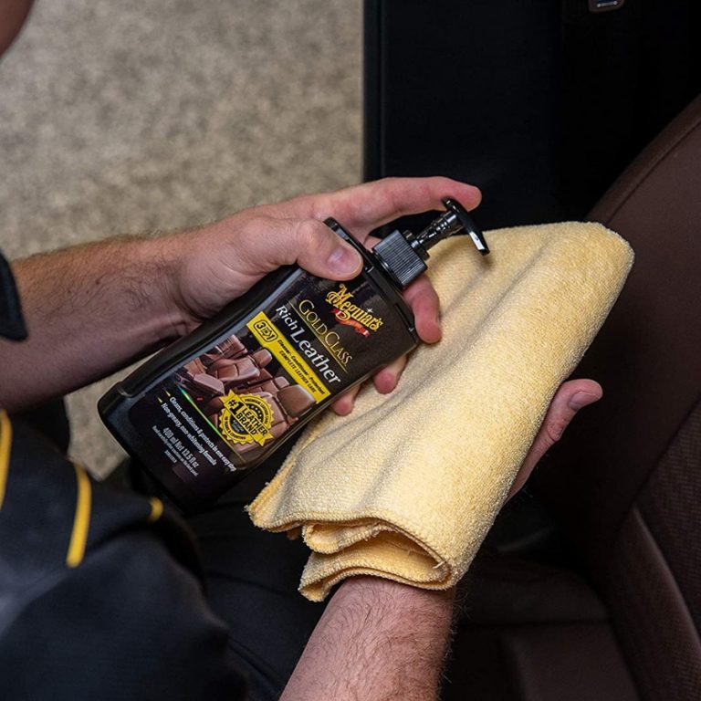 Meguiars Gold Class Rich Leather GEL 400ml Conditioner Jok Kulit Mobil - Carwash Studio Garage