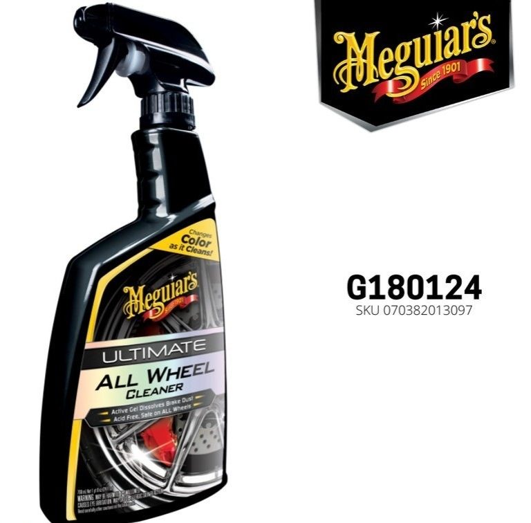 Meguiars – Meguiar’s Ultimate All Wheel Cleaner 709ml ORIGINAL - Carwash Studio Garage