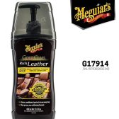 Meguiars Gold Class Rich Leather GEL 400ml Conditioner Jok Kulit Mobil - Carwash Studio Garage