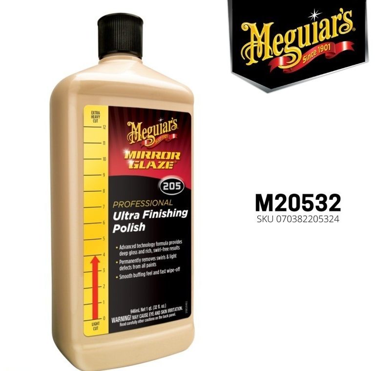 Meguiars M205 Ultra Finishing Polish 946ml ORIGINAL - Carwash Studio Garage