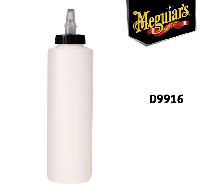 Meguiars D9916 Dispenser Bottles , 16 oz Self Cleaning, Botol Kompon - Carwash Studio Garage