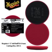 Meguiars DFC5 Soft Buff DA Foam CUTTING Disc 5″ , Pad Poles 5 inch - Carwash Studio Garage