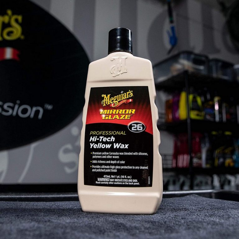 Meguiars – M26 HiTech Yellow Wax 473ml ORIGINAL, Hi Tech Carnauba - Carwash Studio Garage