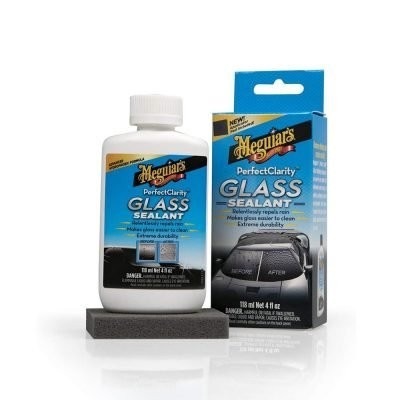 Meguiars Perfect Clarity Glass Sealant, Coating Kaca, Efek Daun Talas - Carwash Studio Garage