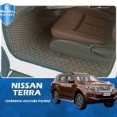 Karpet Mobil Nissan Terra Tahun 2018-2022 Fullset Bagasi - Carwash Studio Garage