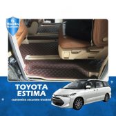 Karpet Mobil Toyota Estima Tahun 2008-2017 Fullset Bagasi - Carwash Studio Garage