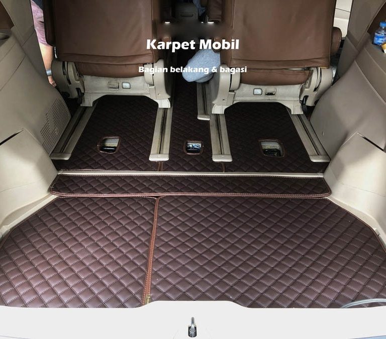 Karpet Mobil Toyota Estima Tahun 2008-2017 Fullset Bagasi - Carwash Studio Garage