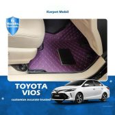 Karpet Mobil Toyota Vios Tahun 2021 Full Bagasi - Carwash Studio Garage