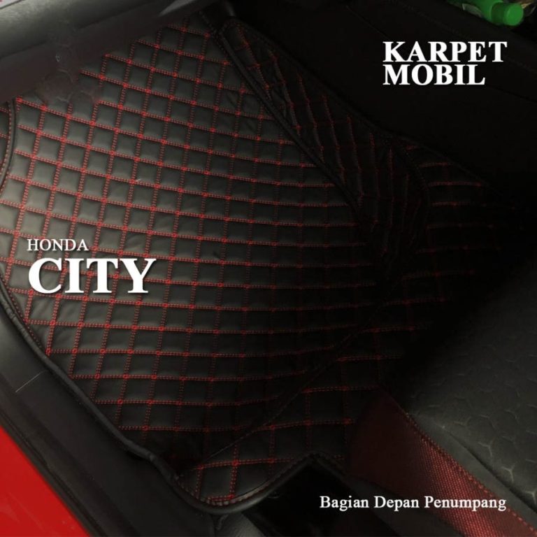 Karpet Mobil Honda City Tahun Produksi 2008-2013 Full Bagasi - Carwash Studio Garage