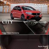 Karpet Mobil Honda City Tahun Produksi 2008-2013 Full Bagasi - Carwash Studio Garage