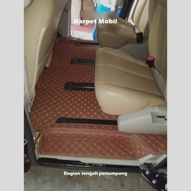 Karpet Mobil Mitsubishi Delica Tahun 2015-2017 Fullset Bagasi - Carwash Studio Garage