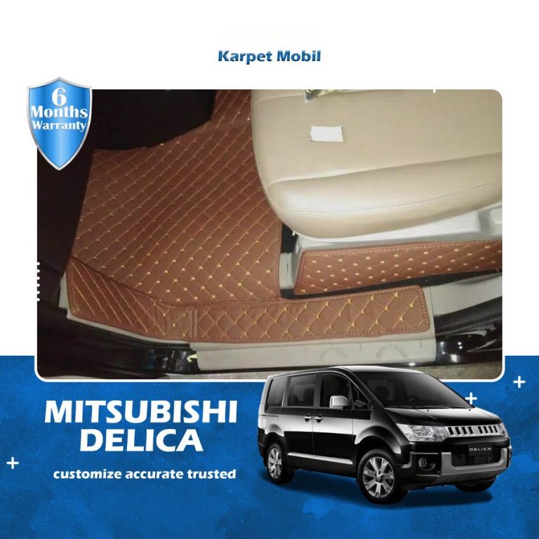 Karpet Mobil Mitsubishi Delica Tahun 2015-2017 Fullset Bagasi - Carwash Studio Garage