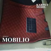Karpet Mobil Honda Mobilio 2014-2019 full bagasi - Carwash Studio Garage