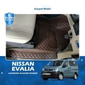 Karpet Mobil Nissan Evalia Tahun 2012-2016 Fullset Bagasi - Carwash Studio Garage