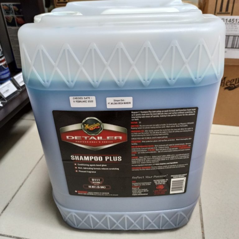 Meguiars – Meguiar’s Shampoo Plus D11105 Galon 18,93Liter - Carwash Studio Garage