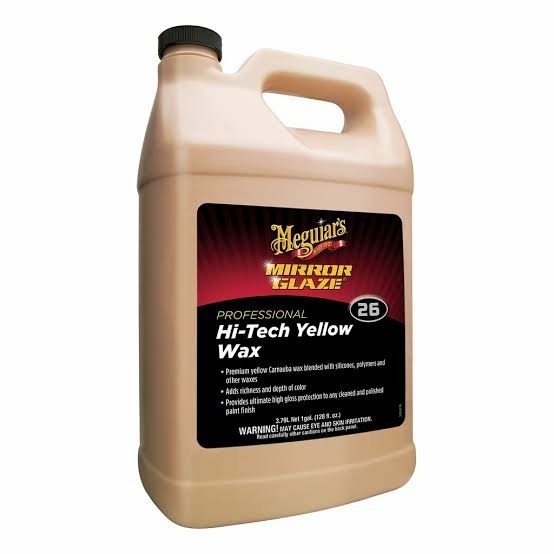 Meguiars M26 High Tech Yellow Wax Galon 3,79 L - Carwash Studio Garage