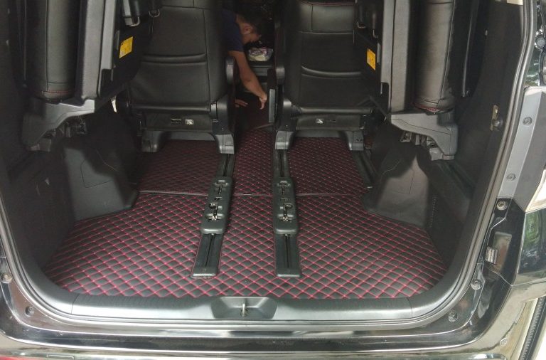 Karpet Mobil Toyota Alphard 2008-2014 dan 2015-2019 Full Bagasi - Carwash Studio Garage