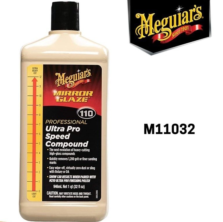 Meguiars – Meguiar’s M110 Ultra Pro Speed Compound 32oz/946ml M11032 - Carwash Studio Garage