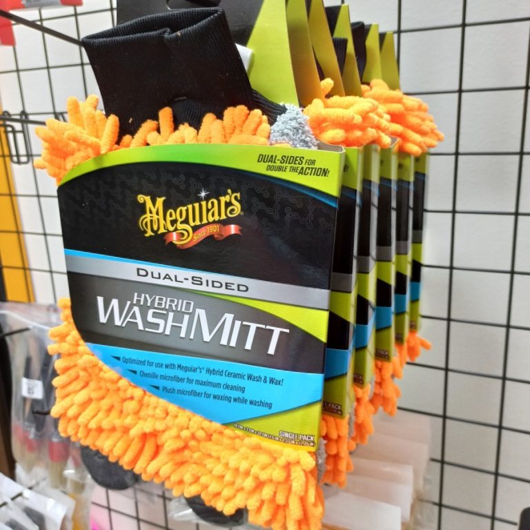 Meguiars – Meguiar’s X210200 Hybrid Wash Mitt, Dual Sided Microfiber - Carwash Studio Garage