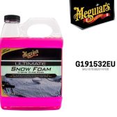 Meguiars Ultimate Snow Foam 32oz ORI 946ml, Cuci Salju Mobil Motor - Carwash Studio Garage