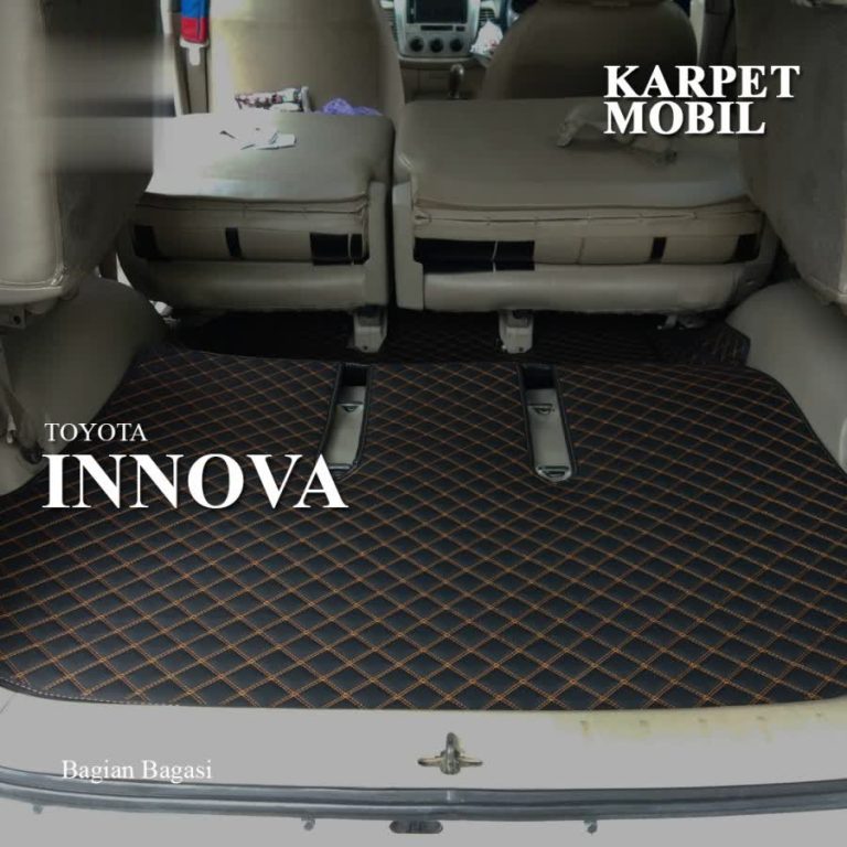 Karpet Mobil Toyota Innova 2004-2015 Full Bagasi - Carwash Studio Garage