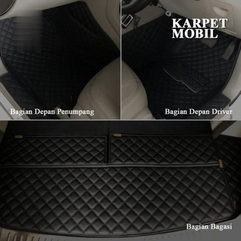 Karpet Mobil Chevrolet Captiva tahun 2016-2021 full bagasi - Carwash Studio Garage