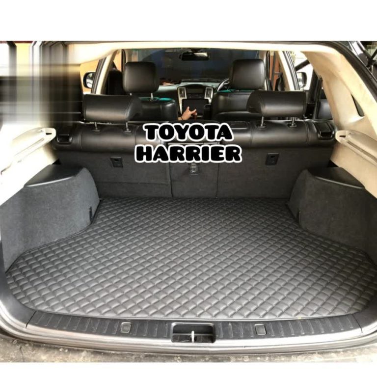 Karpet Mobil Luxury Toyota Harrier Tahun 2004-2013 Full Bagasi - Carwash Studio Garage