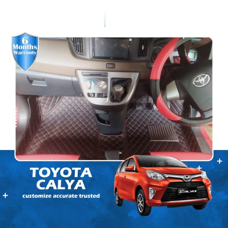 Karpet Mobil Toyota Calya 2016-2020 Fullset Bagasi - Carwash Studio Garage
