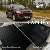 Karpet Mobil Chevrolet Captiva tahun 2016-2021 full bagasi - Carwash Studio Garage