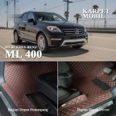 Karpet Mobil Mercedes-Benz ML400 full bagasi - Carwash Studio Garage
