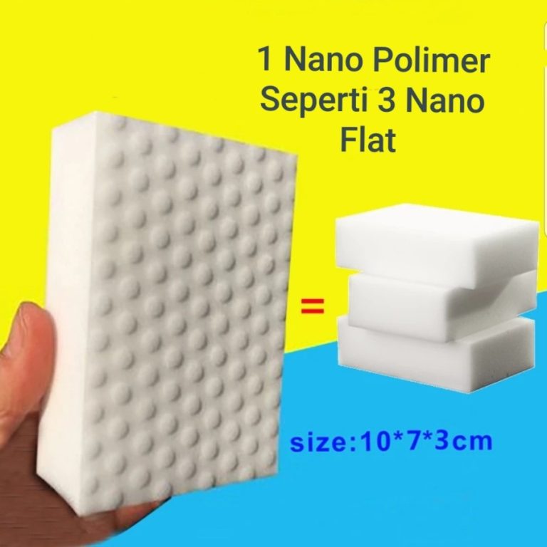 Nano Magic Busa Spon Pembersih Serbaguna(Uk 10x7x3cm) - Carwash Studio Garage